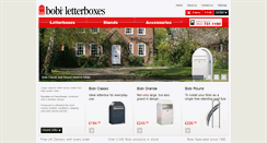 Desktop Screenshot of bobiletterboxes.co.uk